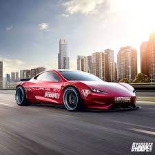 I Got The First Tesla Roadster And Liberty Walk Kit Yay Uhhdopetag Someone Who D Rock This Repost From Our Tesla Roadster Roadsters Tesla