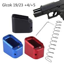 Because of this, the glock 19 is the most popular handgun in the usa. Magoruitactical Mag Verlangerung Basis Pad Glock 19 23 4 5 Mit 10 Fruhling Taktische Jagd Glock Zubehor Hunting Gun Accessories Aliexpress