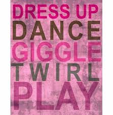 Inspire Me Dress Up Canvas Wall Art Dance Quotes Kids Inspire Oopsy Daisy