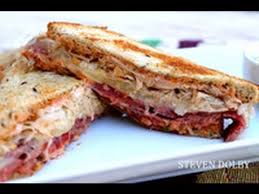 Flip with a spatula and finish cooking for a few more minutes, just long enough for the cheese to melt and the other side to turn golden brown. Reuben Sandwich Recipe Youtube