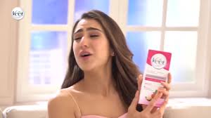 Behind the scene sara ali khan for veet