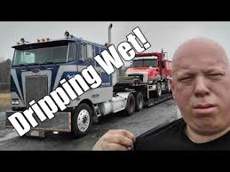 I Get Soaked Chaining Down The Dump Truck