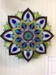 Colgante Stained Glass Diy Stained Glass Art Stained Glass Designs