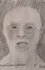 Crayon LYRA 1772 6B, 7 minutes.