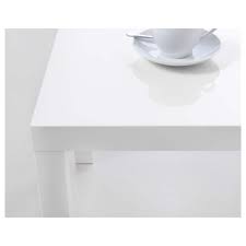 The ikea lack table can be assembled in about 20 minutes, once you have deciphered the instructions. Ikea Lack Side Table With Extension Legs High Gloss White Home Kitchen End Tables