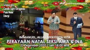 Natal gabungan ama, ina, lansia hkbp lubuk baja. Doc Tertib Acara Perayaan Natal Ama Dan Ina Immanuel Cute766
