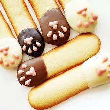 Langues De Chat Guy Demarle Recette Langue De Chat Dessert Kawaii Biscuits Kawaii