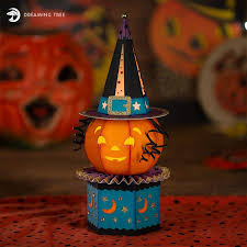 Download Pumpkin Luminary Treat Box Svg Treat Boxes Cricut Halloween Halloween Themed Birthday Party