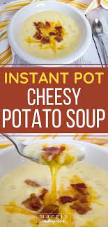Quick And Easy Instant Pot Potato Soup Recipe Instant Pot Soup Recipes Instant Pot Recipes Potato Soup