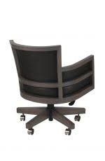 Commercial dining chairs with casters | dinette sets: Dining Chairs With Casters Or Rollers Free Shipping At Barstool Comforts