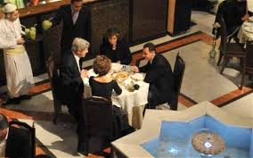 An astonishing photograph of john… Pictures Resurface Showing Us Secretary John Kerry And President Assad Dining In Syria Together The Independent The Independent