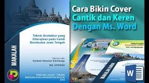 Latar belakang suatu lembaga akan dapat berfungsi dengan memadai kalau memiliki sistem suatu sekolah untuk memiliki tenaga kependidikan yang berkualitas dengan jumlah yang mencukupi kebutuhan memerlukan biaya rekrutmen. Cara Bikin Cover Keren Pakai Microsoft Word Cover Makalah Proposal Program Kerja Dll Youtube