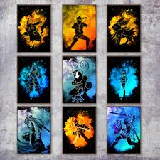 Shop for earth element art prints from our community of independent artists and iconic brands. Avatar The Last Airbender Posters Cartoon Wall Print Livingroom Home Decoration Vivid Color Buy At The Price Of 1 74 In Aliexpress Com Imall Com