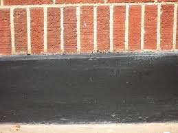 Repainting a previously painted brick foundation is different than painting a new brick foundation. Red Brick Wall Black Paint Foundation Grunge Texture For Me