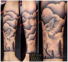 Birds And Clouds Tattoo Design 33 Ideas Tattoo Sleeve Cloud Backgrounds Cloud Tattoo Tattoo Background Hand Tattoos