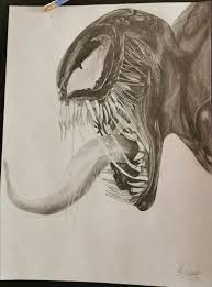 Dessin Venom Dessin Au Crayon Dessin
