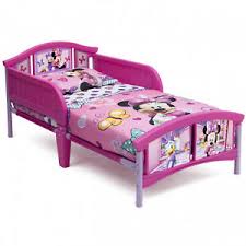 Lisbon 2 piece bedroom furniture set wardrobe 4 drawer chest cream. Toddler Disney Bed Frame Kid Child Bedroom Furniture Girl Pink Minnie Mouse Ebay
