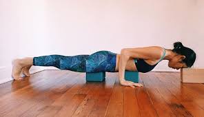Chaturanga Dandasana Is One Of The Most Difficult Arm Balances Out There Even With The Support Of Both Feet On Th Iyengar Yoga Yoga Asanas Wall Yoga