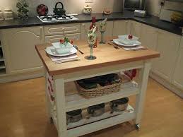 shabby chic butchers block kitchen