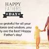 Just take a look at these short but sweet father's day messages. 1