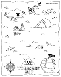 Listing is for 1 personalized printable coloring page pdf or jpeg file (no tangible item will be sent) these coloring pages are perfect to keep the kids busy. Treasure Map Coloring Pages Coloring Pages To Download And Print Coloring Home