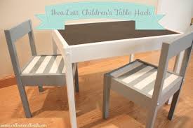 Meet The Sullivans Ikea Latt Children S Table Hack Ikea Kids Table Childrens Table Toddler Table