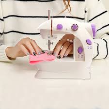 100pcs Household Mini Sewing Machine Hand Held Sewing Machine Diy Apparel Needlework Storage Aliexpress