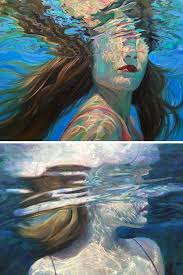 Breathtaking Oil Paintings Capture Moments Of Tranquility Below The Water S Surface Art Art Painting Painting