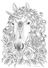 This unicorn coloring page tutorial shows you how to color in a detailed christmas unicorn! Coloring Pages
