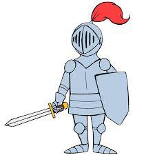 You also find a lot or craft and art ideas to make with your children. How To Draw A Knight For Kids