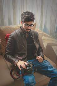 Never Cry Never Complain Just Work Photographer Tr Photographrers Of India Photographer Of India Indian Photographe Leather Jacket Leather Jackets