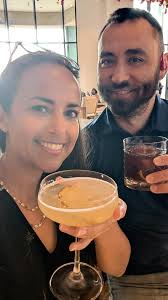 Delicious! The Vegan Silver Queen Cocktail courtesy of The Snow Lodge Aspen  x Boisson's recipe (except vegan 🍯 replacing the 🐝 stuff). 1.5oz Aplós  Calme .5oz Drink The Pathfinder Amaro 1oz Coconut