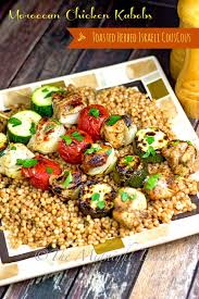 Maybe you would like to learn more about one of these? Moroccan Chicken Kabobs With Toasted Herbed Israeli Couscous The Midnight Baker