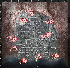 Map Of All Bunkers In Warzone Warzone All Bunkers Vaults Codes Locations Map Season 6 Call Of Duty Modern Warfare Gamewith