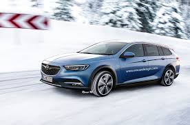 Видео дизайн иновации свързаност динамика на пътя удобства exclusive модели. 2018 Opel Insignia Country Tourer Rendered Autoevolution