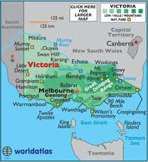 Most of its population is concentrated in the area surrounding port phillip bay. Victoria Map Geography Of Victoria Map Of Victoria Worldatlas Com