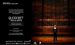On the next, april 25, he will. Pablo Helguera Quodlibet Bellas Artes