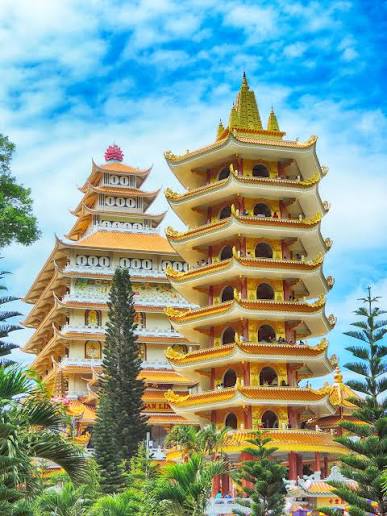 Vãn cảnh Chùa Vạn Linh trên Núi Cấm - An Giang