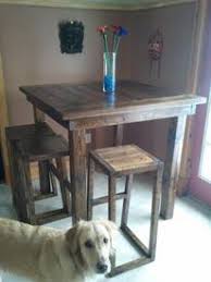 There's leftovers from half a dozen projects sprawled. Diy High Top Farmhouse Style Pub Table Tips And Tricks