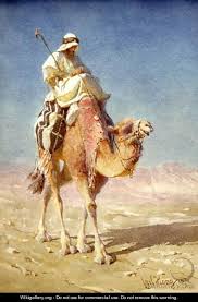 A Bedaween On A Camels Back Carl Haag Camels Art Camels Illustration Arabian Art