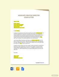 Free Associate Creative Director Cover Letter Template Ad Affiliate Creative Cover Letter Template Word Cover Letter Template Free Cover Letter Template