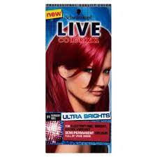 Dive into our world of red hair dye! Schwarzkopf Live Colour Ultra Brights Hair Dye Raspberry Rebel 091 Bluecrest Direct