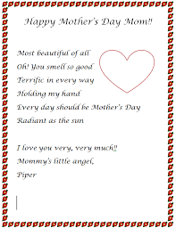 Short Birthday Letter To Mom Mother S Day Acrostic Activity K 5 Computer Lab Mothers Day Card Template Happy Mothers Day Mom My Mother Essay