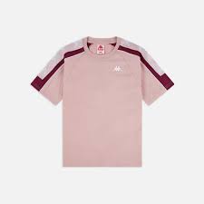 Kappa 222 Banda 10 Arset T Shirt Men Pink Violet White Graffitishop