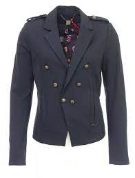 Maybe you would like to learn more about one of these? Veste Blazer Officier Femme Icode Ikks Milano Bleu Marine Navy Qe4003449 Ebay