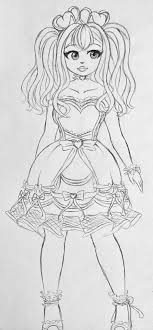 Welcome to royale high, your. It S Almost February So I Drew Darling Valentina Royalehigh Roblox