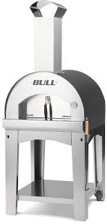 Im gegensatz zu normalen backöfen gibt der schamottstein seine strahlungshitze konstant und sehr gleichmäßig ab. Bull Holz Pizzaofen L Standgerat 60 X 60 Cm