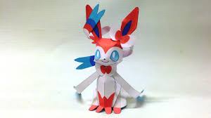 Sylveon Pokemon Paper Craft Papercraft Pokemon Pokemon Diy Paper Crafts