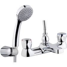 Wall mount bathroom led bathtub mixer faucet single lever ceramic cartridge tap. Ebb Flo Contract Taps Bath Shower Mixer
