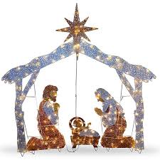 The living room is your home's centre. 72 Inch Nativity Scene Decoration With Clear Lights Bed Bath Beyond